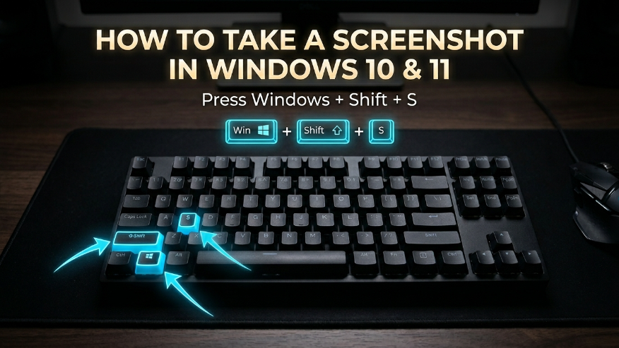 How to Take a Screenshot in Windows 10 & 11
