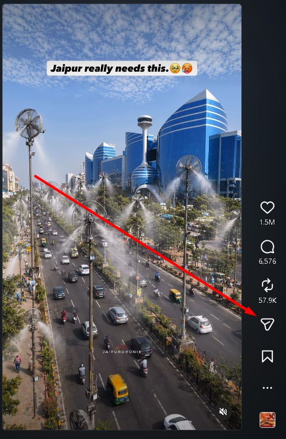click share icon
